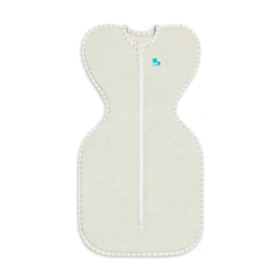 Image of Love To Dream Swaddle UP, Baby Sleeping Bag, Fabric for Moderate Temp, Arms Up Position, Essentials Newborn, Hip Healthy, Twin Zipper Easy Nappy changes (Sand Dollar, Newborn (3.5 6kg))