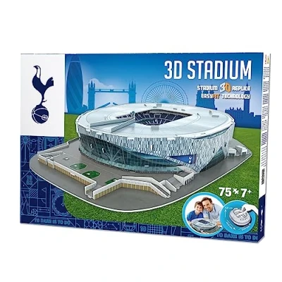 Image of Paul Lamond Games 3905 FC Tottenham Hotspur Stadium 3D Jigsaw Puzzle