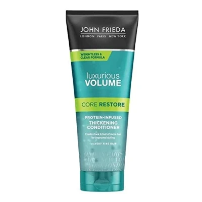 Image of John Frieda Luxurious Volume Core Restore Protein Infused Thickening Conditioner 250 ml, Body Building for Thin and Fine Hair