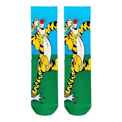 Image of Tiger Pattern Cute Fun Socks/Funny Socks/Novelty Socks/Animal Socks/Unisex Socks/Funky Socks