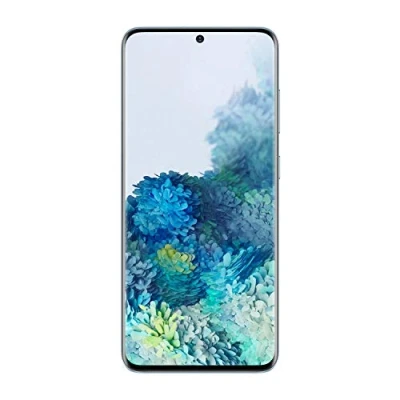 Image of Samsung Galaxy S20 Android Smartphone SIM Free Mobile Phone Cloud Blue (UK Version) (Renewed)