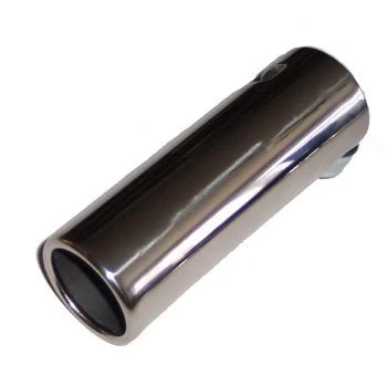 Image of E TECH Stainless Steel Exhaust Tail Pipe Trim (to fit 55mm to 65mm)