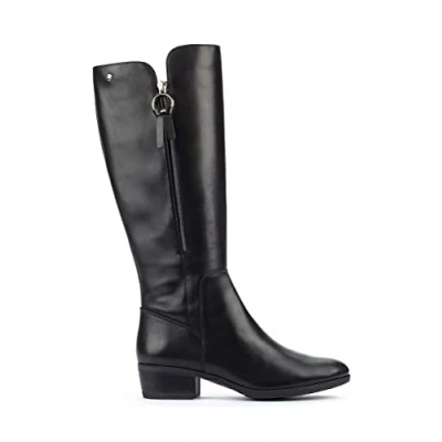Image of Pikolinos Leather Knee High Boots DAROCA W1U Black