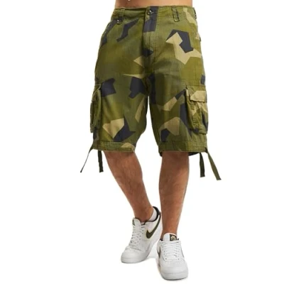 Image of Brandit Accessoires Urban Legend Cargo Shorts, Men&#039;s, Size: 7XL, Swedish camo
