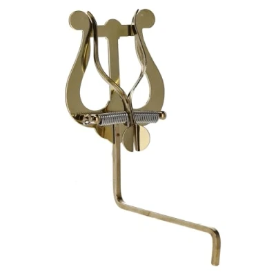 Image of GEWA Marching Music Holder Saxophone Brass Medium Lyra 2 Pushers
