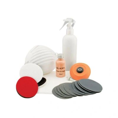 Image of Flexipads GLACIER Advanced Glass Polishing Kit FLEGP202