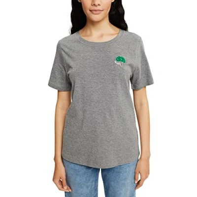 Image of ESPRIT Women&#039;s 082ee1k344 T Shirt, 039/Medium Grey 5, M