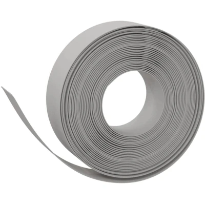 Image of vidaXL Garden Edgings 5 pcs Grey 10 m 15 cm Polyethylene