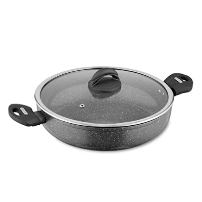 Image of Tower Cerastone 30cm Low Casserole Graphite
