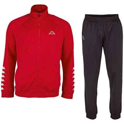 Image of Kappa Tracksuit Till Red Racing Size:S