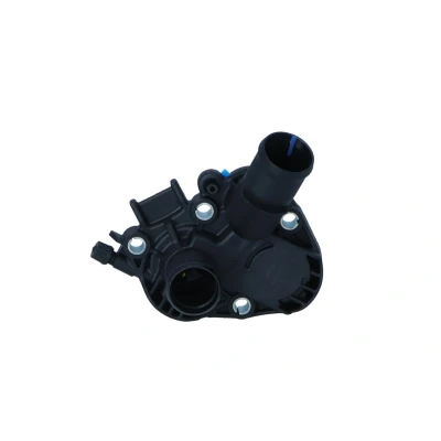 Image of 9675849380, 9676409580, 9841078280 Engine thermostat NRF 725276 83C with seal ring housing CITROËN: DS3 Hatchback, C3 II, C4 II Cactus