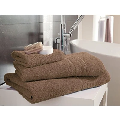 Image of Select ED® Luxuries 4 x Egyptian Cotton Hampton Towels Face Towel/Hand Towel/Bath Sheets/Jumbo Bath Sheets (4 Jumbo Sheet, Light Brown)