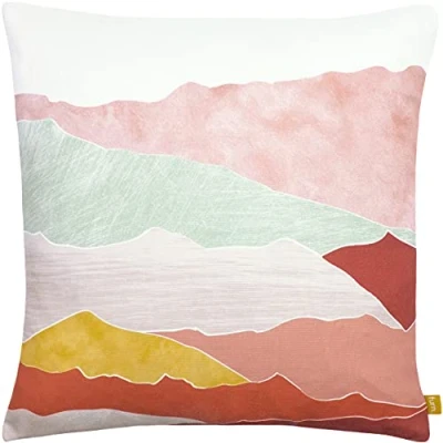 Image of furn. Wander Polyester Filled Cushion, Blush, 43 x 43cm