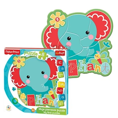 Image of Trefl My First Puzzles Elephant 8 Piece Puzzle