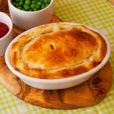 Image of Genware Royal Oval Pie Dish 16cm White Dish, Porcelain Cooking Commercial Quality Tableware by