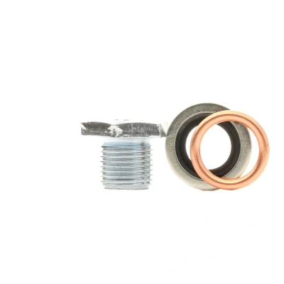 Image of 031121, 031128, 031138 Drain Plug CORTECO 220105S M 14 x 1,25 12,5 21 with seal ring FORD: Galaxy Mk2 MPV, Focus 2, MONDEO 4, PEUGEOT: 508 I SW
