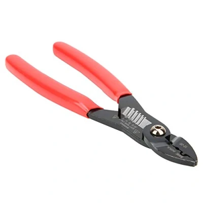 Image of Crimping Pliers, 7In Wire Crimpers Crimper Set Tool Stripper, Crimp Pliers Cable for Industrial Household Electrician