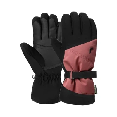 Image of Reusch Susan Gore Tex Warm, Waterproof, Windproof and Breathable Winter Gloves, Finger Snow Ski Gloves for Women, Classic Feminine