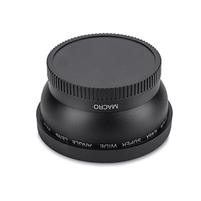 Image of Professional Camera Wide Angle Lens,52mm 0.45X Universal Conversion Macro Lens Replacement for Canon Nikon Sony