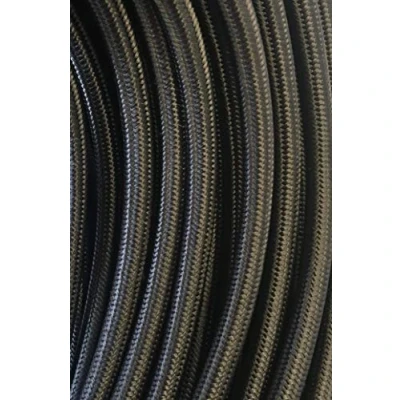 Image of Kopp x 0,75 mm², 2 Meter Textile 3 core H03 VV F 0.75 Length m, Fabric Cable for lamp, 250 V, Graphite Grey, 151502130