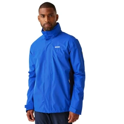Image of Regatta Men&#039;s Water repellent Matt II Waterproof Jacket Olympian Blue Navy, Size: L