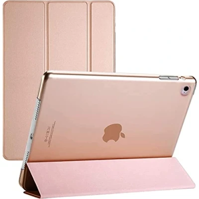 Image of MOBISTAR Case for iPad Mini 1 2 3 Smart Cover Ultra Slim Lightweight with Translucent Back 7.9&quot; Apple Mini, 2, (Rose Gold)