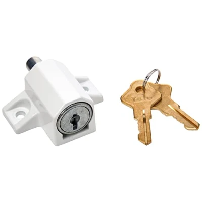 Image of Yale Locks P114WE Patio Door Lock White Finish (Visi Pack)
