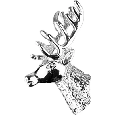 Image of JACK PYKE Pin Badge Countryman Outdoor Shooting Gift, Stag, H 2.7 x W 2.3 cm