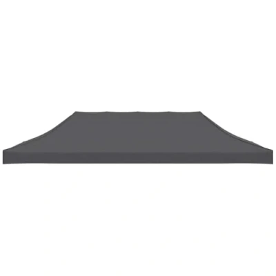 Image of vidaXL 3 x 6 m Marquee Tent Canopy Anthracite