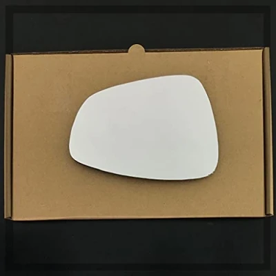Image of Fits Citroen C3 2011 to 2016 Convex Wing Mirror Glass RIGHT HAND ( UK Driver Side )