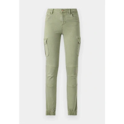 Image of ONLY Missouri Cargo trousers, Women&#039;s, Size: 42x34, Oil green
