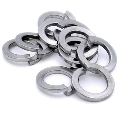 Image of M14 (14mm) Rectangular Spring Split Lock Washer Stainless Steel (A2) (Pack of 10)
