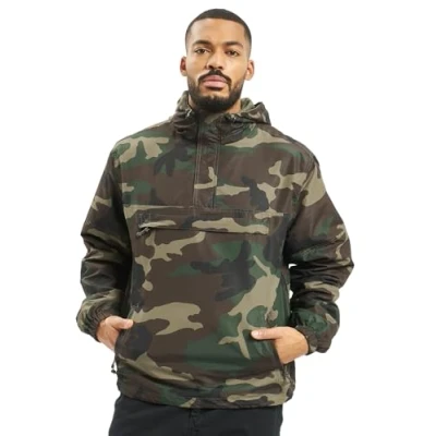 Image of Brandit Windbreaker, Men&#039;s, Size: 5XL, Dark camouflage