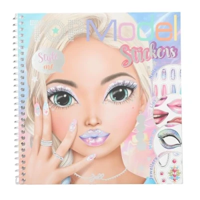 Image of Depesche 13437 TopModel Dress me Up Stickerbook Style Face