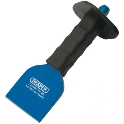 Image of Draper Brick Bolster with Hand Guard, 225 x 75mm (Sold Loose)