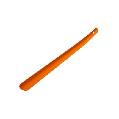 Image of Kaps Finest Shoe Horn Boot for Men and Women, Colourful, Durable Metal, Long Handled, Many Colours (orange)