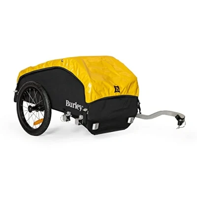 Image of Burley Nomad Cargo Bike Trailer, Yellow/Black, One Size
