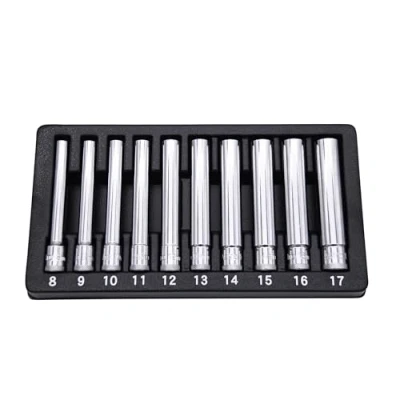 Image of Astro Tools 4110 10pc 3/8&quot; Drive Extra Deep Metric Socket Set