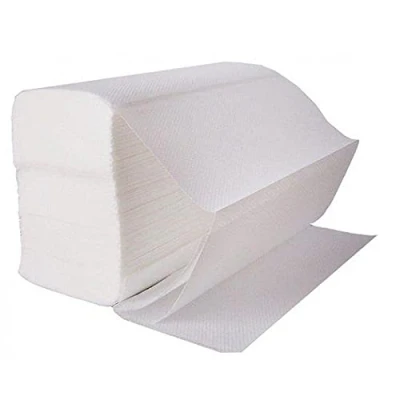 Image of Interfold 2ply Hand Towel Z Fold Soft Paper Multifold Disposable Luxury White (3000 Towels)