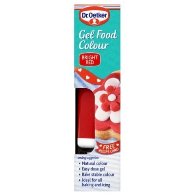 Image of Dr. Oetker Food Colour Gel Red, 10g
