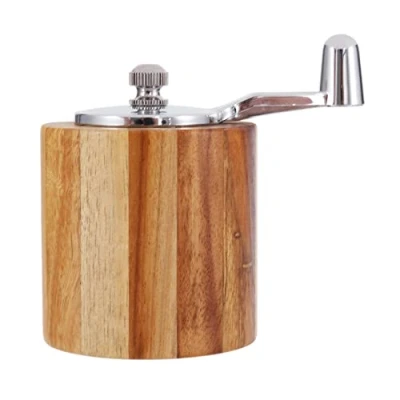 Image of TORR Salt and Pepper Grinder, Crank Mill Shaker with Classic Handle Adjustable Ceramic