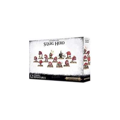 Image of Games Workshop Warhammer Age of Sigmar Gloomspite Gitz: Squig Herd, Black