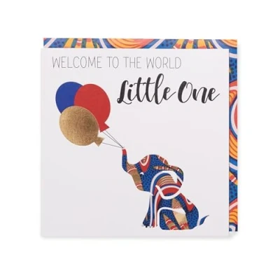 Image of Kindred X Afrotouch Welcome To The World Card