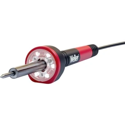 Image of Weller WLIR3023G 30W Soldering Iron, LED Halo Ring, with Ergonomic Molded Pencil Grip Handle