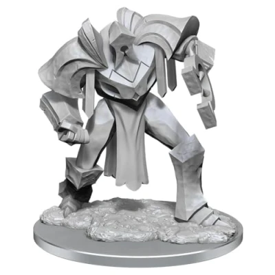Image of Critical Role: Unpatined Miniatures: Mage Hunter Golem 2 Unpainted / Primed Dungeons and Dragons Miniature by WizKids Compatible with DND D&amp;D Other Tabletop RPG Games TTRPG