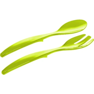 Image of Emsa 507178 Vienna salad servers, 30 cm, green