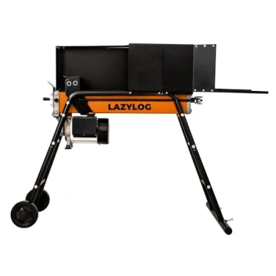 Image of Lazy Log Electric Splitter 5 Ton With Work Stand &amp; Safety Guard Heavy Duty 1500w Motor 520mm Length