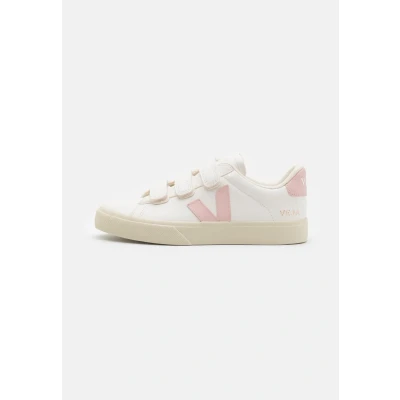 Image of Veja Recife LOGO Trainers, Women&#039;s, Size: 2, Extra white/petale Leather