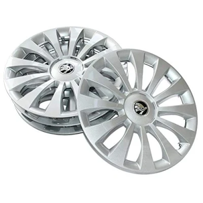 Image of Skoda 5JA071455A Hub Caps Costa 15 Inch Wheel Trims for Steel Wheels 6Jx15