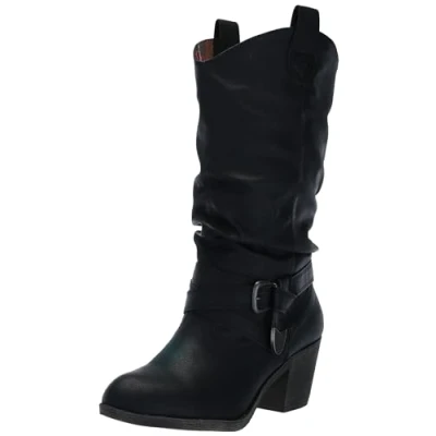 Image of Rocket Dog Women&#039;s Sidestepls 001 Ankle Boot, Black, 9 UK